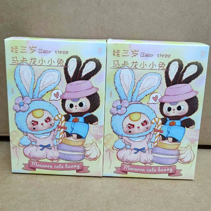 Baby Three Macaron Little Rabbit Series - Blind Box 