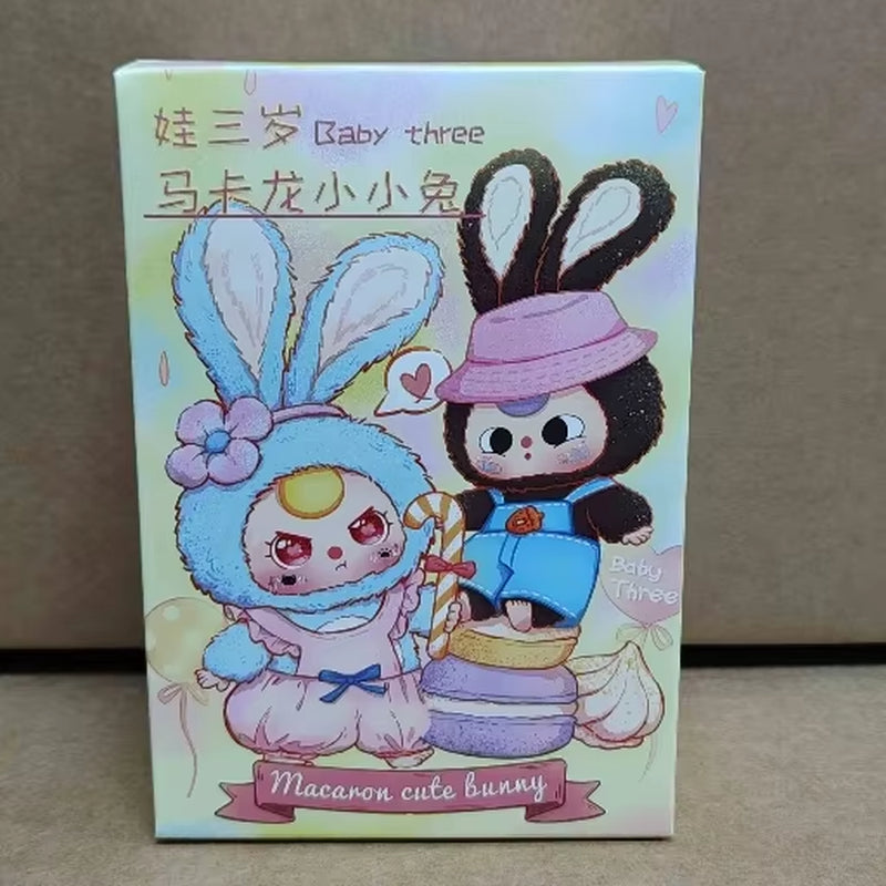 Baby Three Macaron Little Rabbit Series - Blind Box 